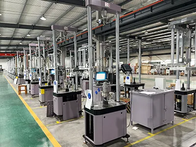 Fábrica de equipamentos para testes de fluência em alta temperatura