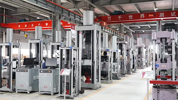 Servo-Fábrica de máquinas de ensaio universal hidráulicas