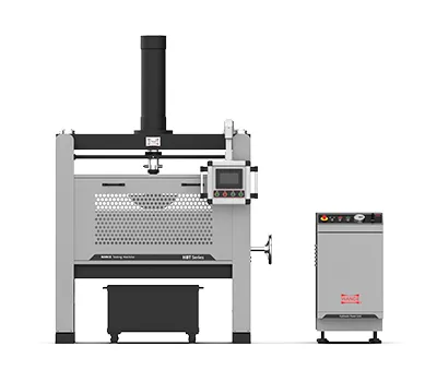Máquina de ensaio de dobramento e redobramento de vergalhões