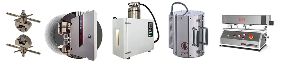 Acessórios para ensaios