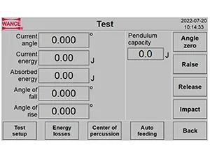 Tela touchscreen com visão ampla