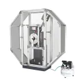 Máquina de ensaio de impacto pendular para metais, teste de impacto Charpy/Izod
