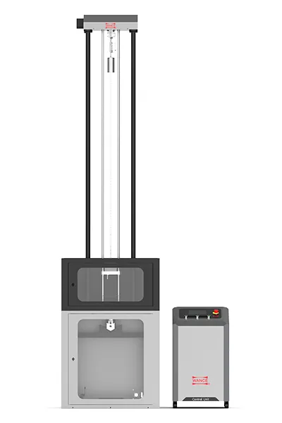 Máquina de ensaio de impacto de queda de peso para plásticos