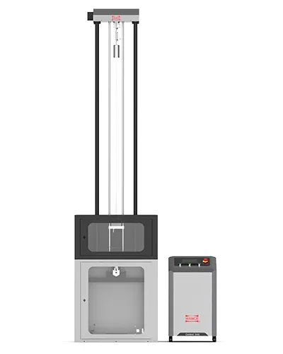 Máquina de ensaio de impacto de queda de peso para plásticos
