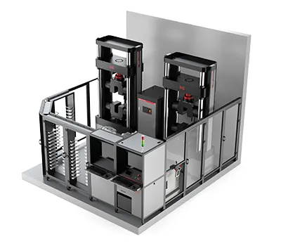 Sistema de ensaio robótico automatizado de tração de vergalhões